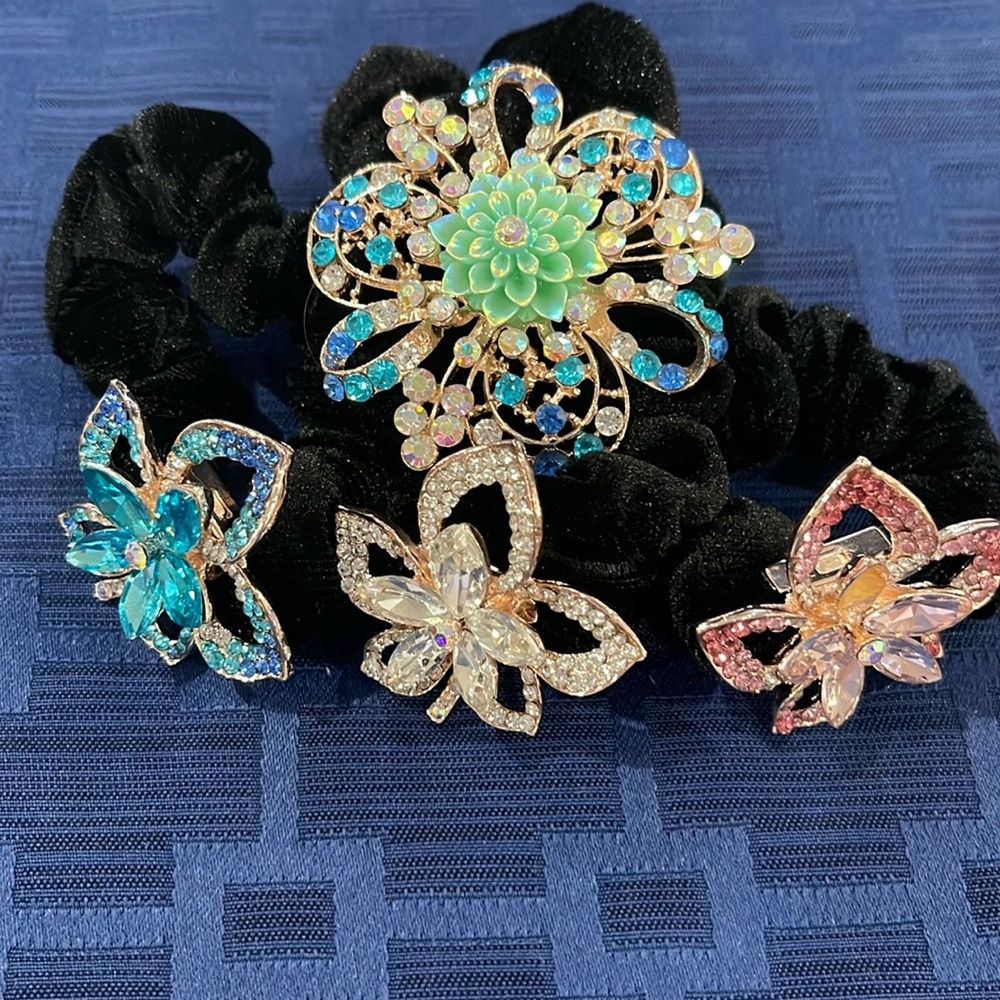 Hair scrunchies.